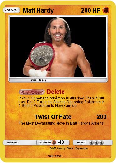 Pokemon Matt Hardy