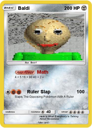 Pokemon Baldi