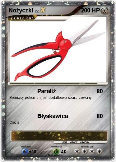 Pokemon Nożyczki