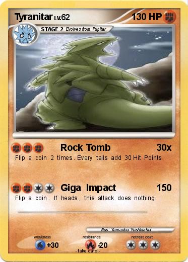 Pokemon Tyranitar