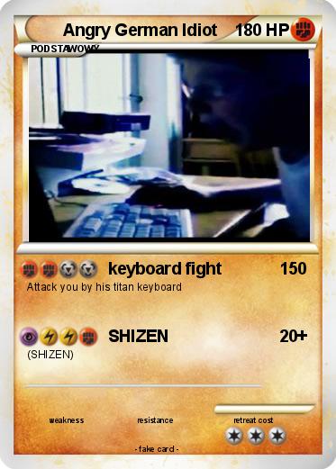 Pokemon Angry German Idiot