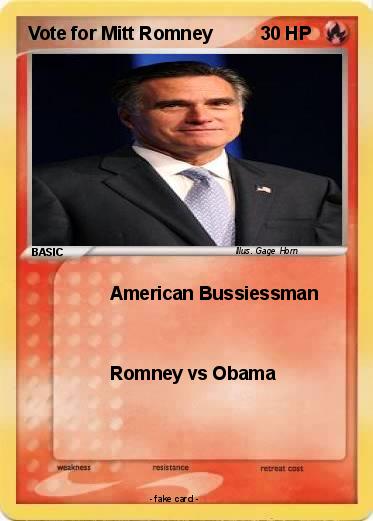 Pokemon Vote for Mitt Romney