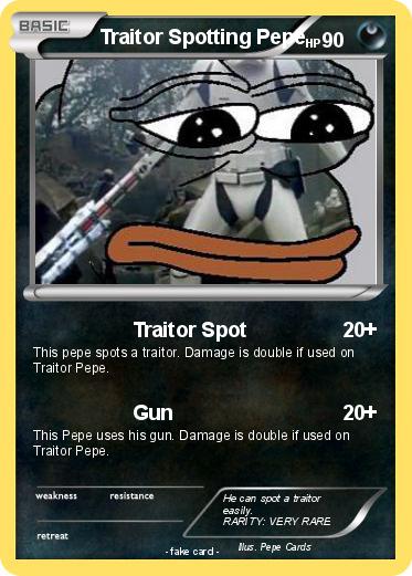 Pokemon Traitor Spotting Pepe