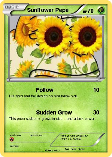 Pokemon Sunflower Pepe