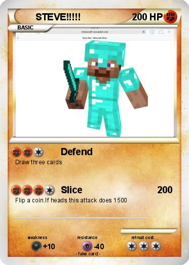 Pokemon STEVE!!!!!
