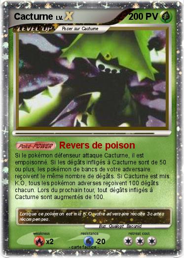 Pokemon Cacturne