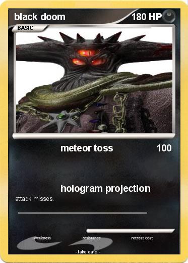 Pokemon black doom