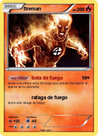 Pokemon fireman