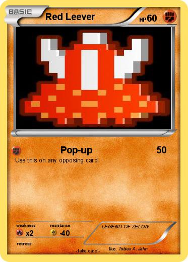 Pokemon Red Leever