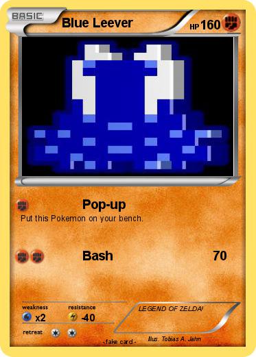 Pokemon Blue Leever