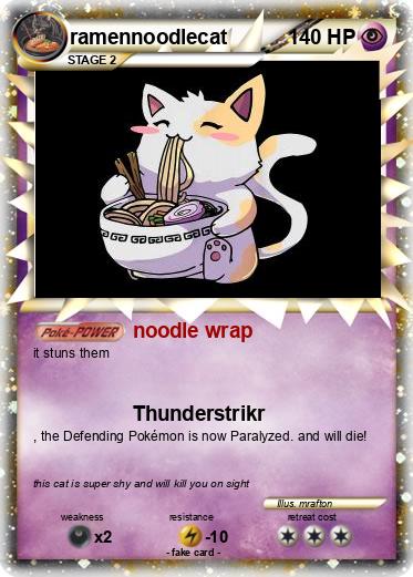 Pokemon ramennoodlecat