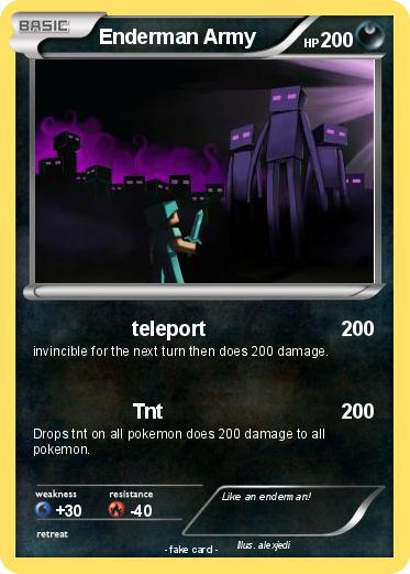 Pokemon Enderman Army