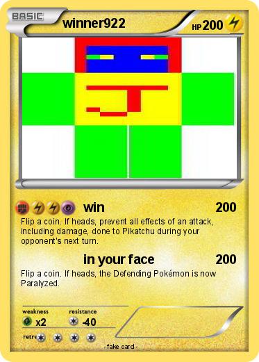 Pokemon winner922