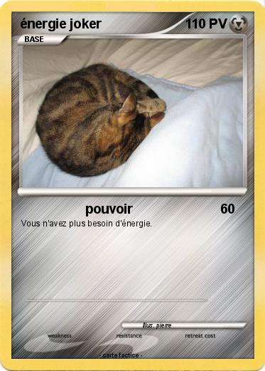 Pokemon énergie joker