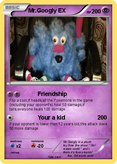 Pokemon Mr.Googly EX