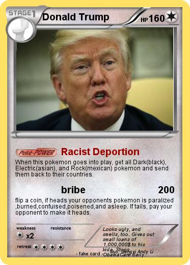 Pokemon Donald Trump
