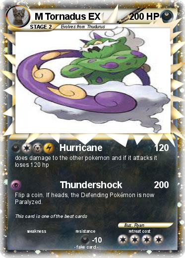 Pokemon M Tornadus EX