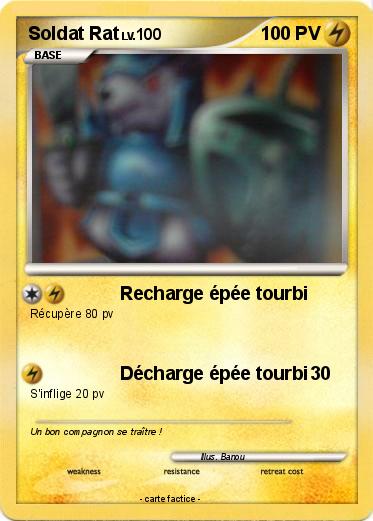Pokemon Soldat Rat
