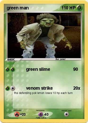 Pokemon green man