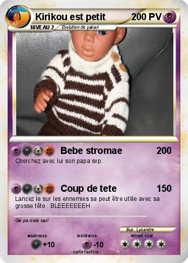 Pokemon Kirikou est petit