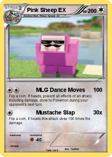 Pokemon Pink Sheep EX