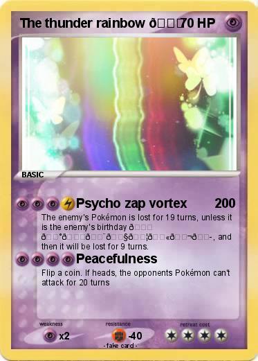 Pokemon The thunder rainbow ????