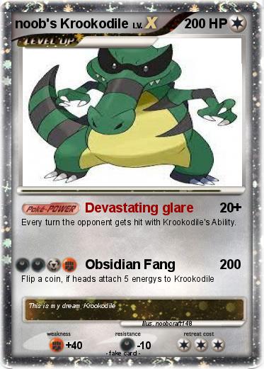 Pokemon noob's Krookodile