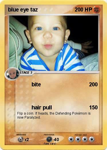 Pokemon blue eye taz