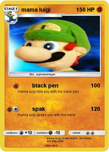 Pokemon mama luigi