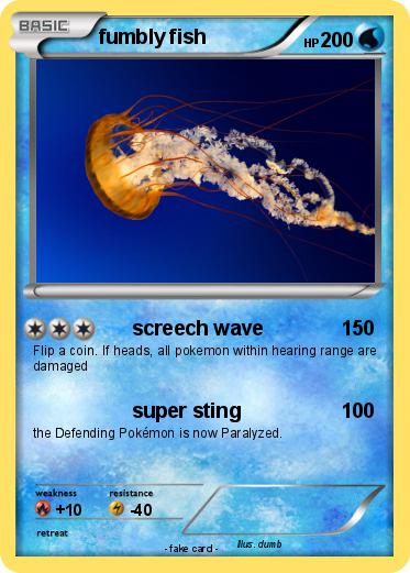 Pokemon fumbly fish