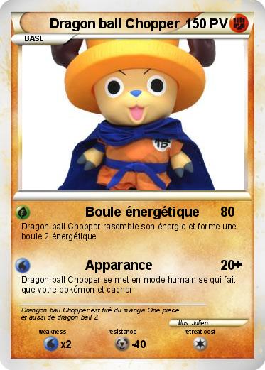 Pokemon Dragon ball Chopper
