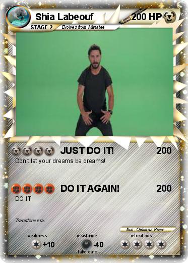 Pokemon Shia Labeouf