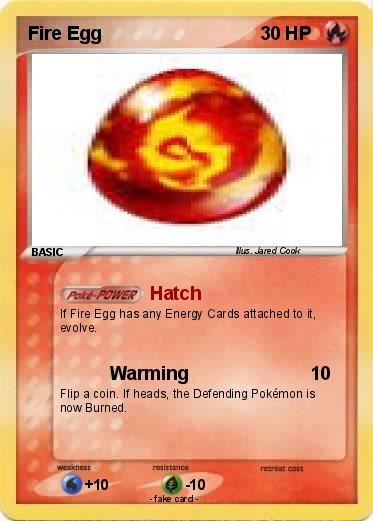 Pokemon Fire Egg