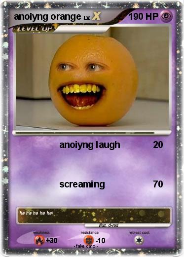 Pokemon anoiyng orange