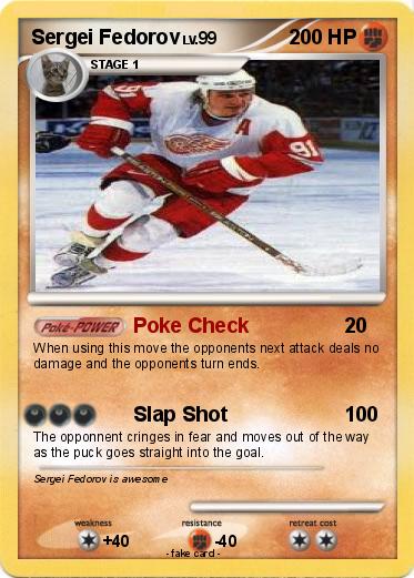 Pokemon Sergei Fedorov