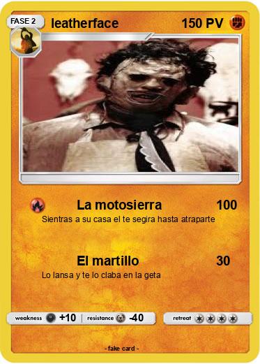 Pokemon leatherface