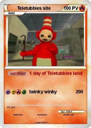 Pokemon Teletubbies site
