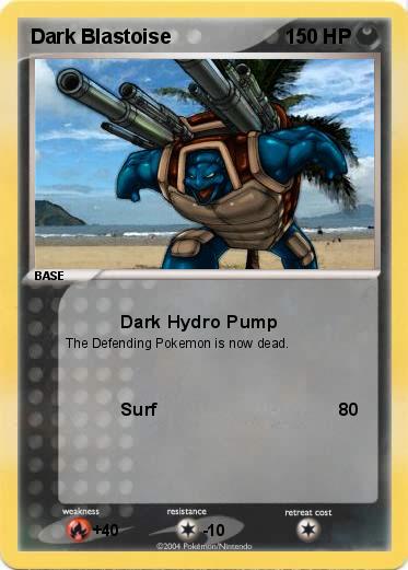 Pokemon Dark Blastoise