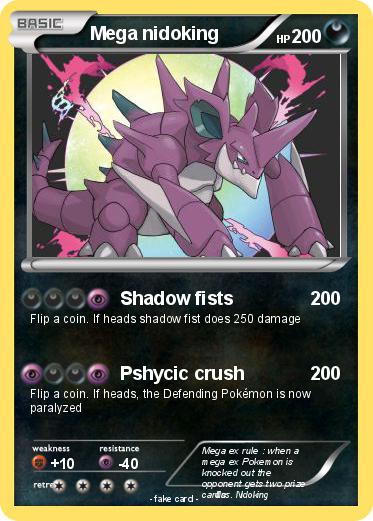 Pokemon Mega nidoking