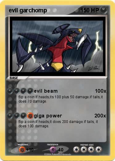 Pokemon evil garchomp          