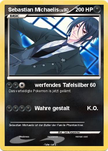 Pokemon Sebastian Michaelis