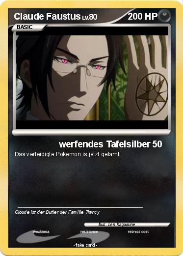 Pokemon Claude Faustus