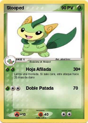 Pokemon Stooped