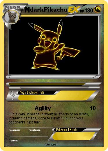 Pokemon darkPikachu