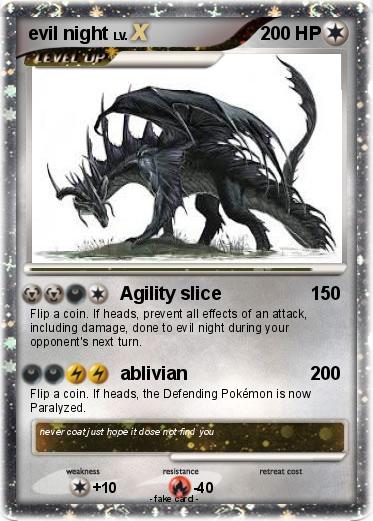 Pokemon evil night