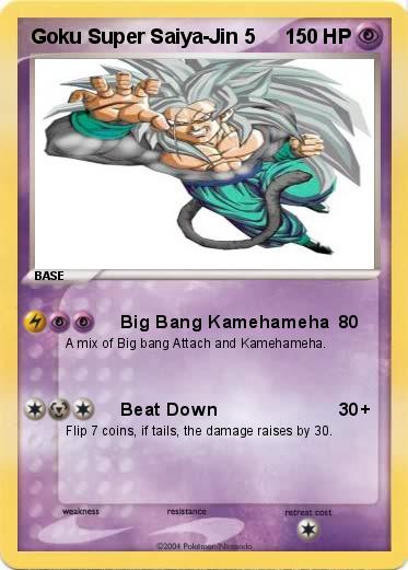 Pokemon Goku Super Saiya-Jin 5
