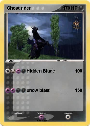 Pokemon Ghost rider