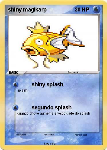 Pokemon shiny magikarp