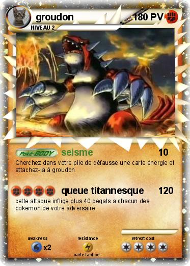Pokemon groudon