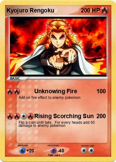Pokemon Kyojuro Rengoku